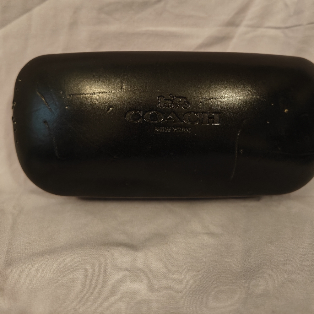 Coach Blue and Black Sunglasses - Picture 3 of 10